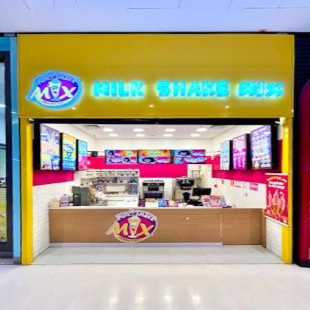 Logo da loja milk shake mix